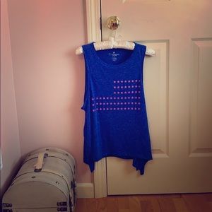 Comfy, cool, float American Eagle tank